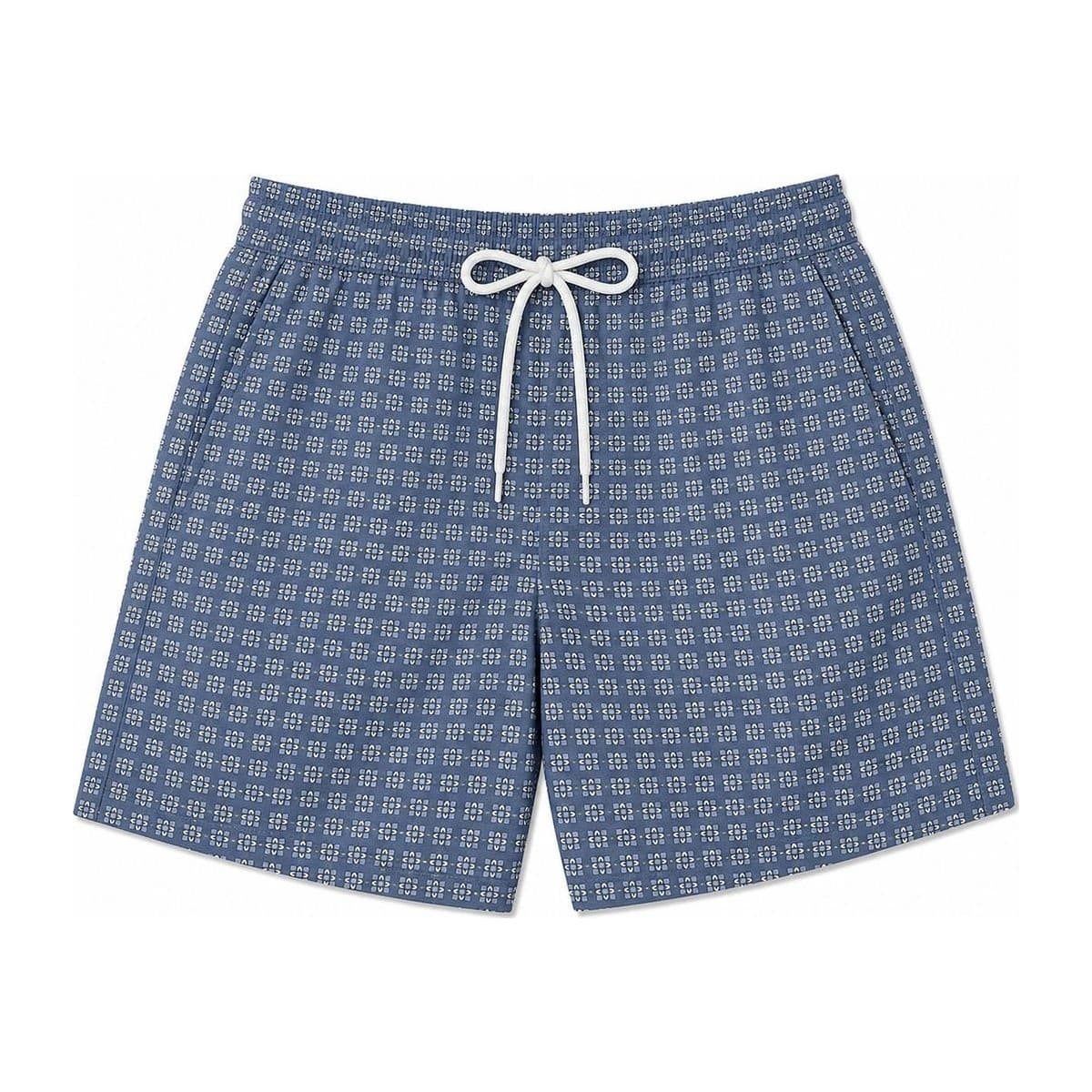 Tile Print Shorts
